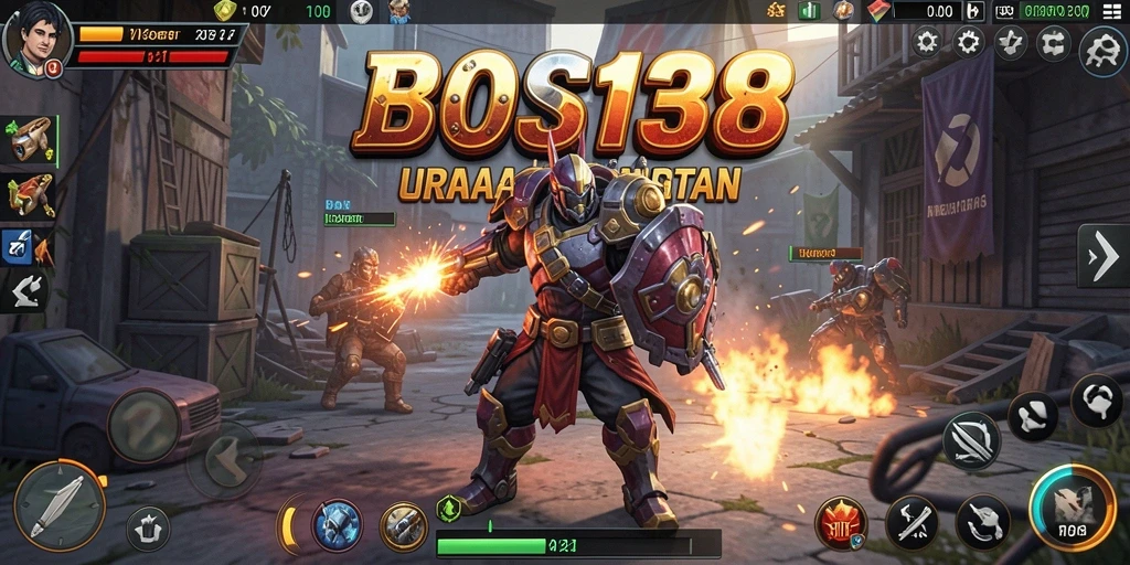 Tampilan menarik gameplay strategis dalam BOS138.