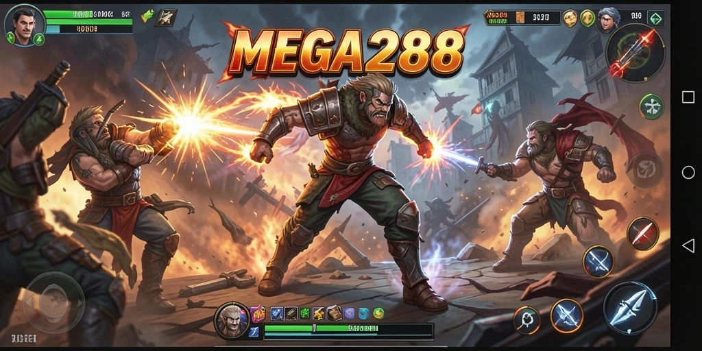 Tampilan gameplay MEGA288 yang seru dan mengesankan.
