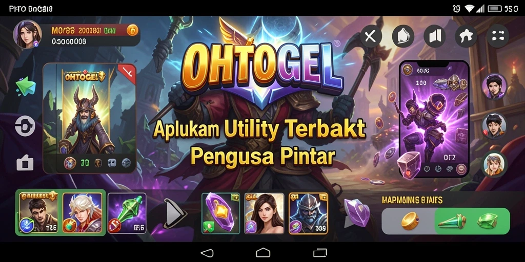 Tampilan antarmuka menarik dan mudah digunakan di OHTOGEL.