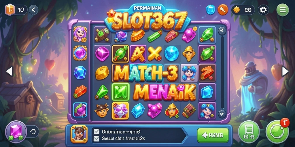 Tampilan menarik gameplay SLOT367 yang penuh warna dan tantangan.