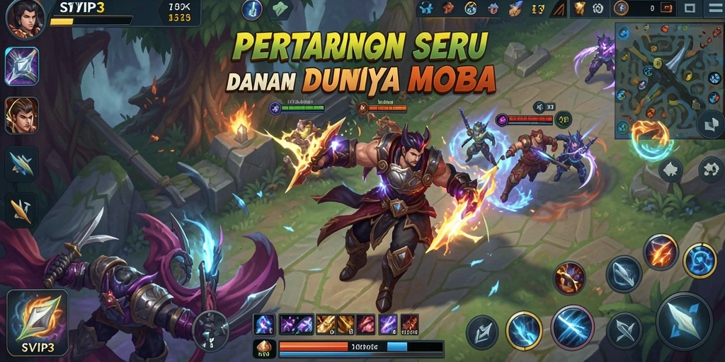 Tampilan menarik dari gameplay seru di SVIP3.