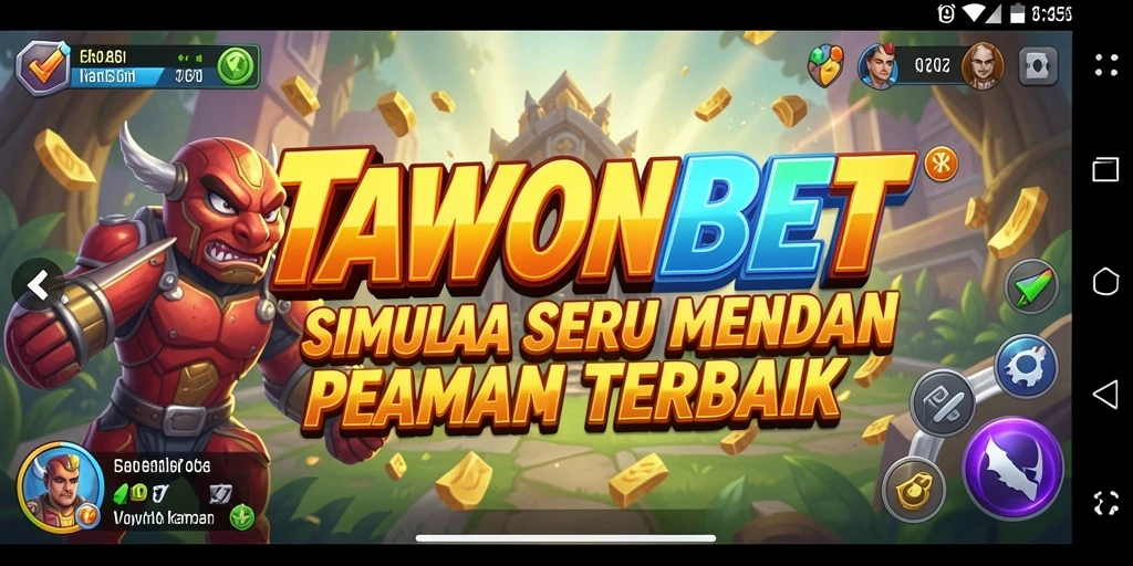 Gameplay TAWONBET yang realistis, menyenangkan, dan interaktif.