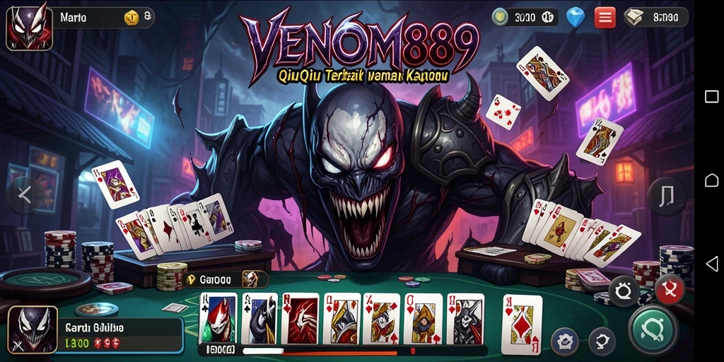 Tampilan gameplay menarik dari VENOM889 yang mendebarkan.